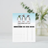 クリスマスペンギン – クリスマスギフトリストのプラン (スタンド正面)