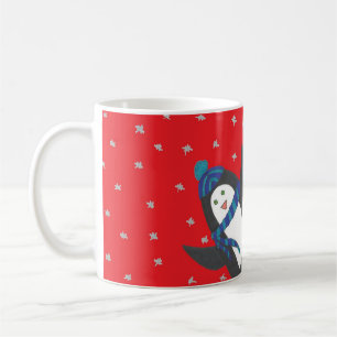 クリスマスペンギン コーヒーマグカップ