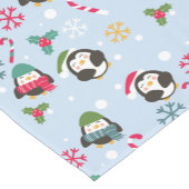 クリスマスペンギン ショートテーブルランナー (コーナー)