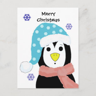 クリスマスペンギン シーズンポストカード