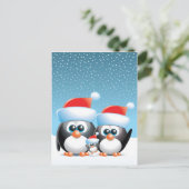クリスマスペンギン シーズンポストカード (スタンド正面)