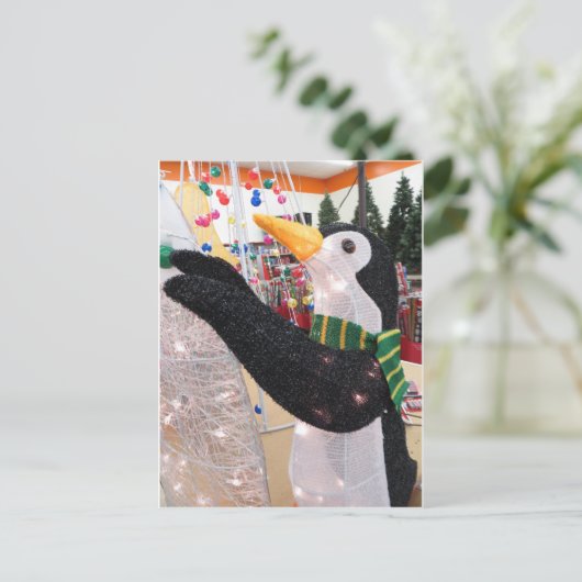 クリスマスペンギン シーズンポストカード (スタンド正面)