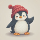 クリスマスペンギン シール (正面)