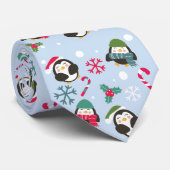 クリスマスペンギン ネクタイ (ロール)