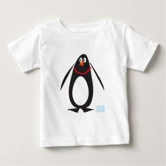 クリスマスペンギン ベビーTシャツ