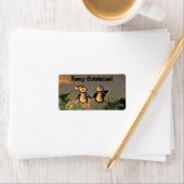 クリスマスペンギン ラベル (インサイチュ)