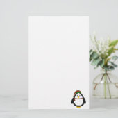 クリスマスペンギン 便箋 (スタンド正面)