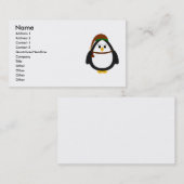 クリスマスペンギン 名刺 (正面/裏面)