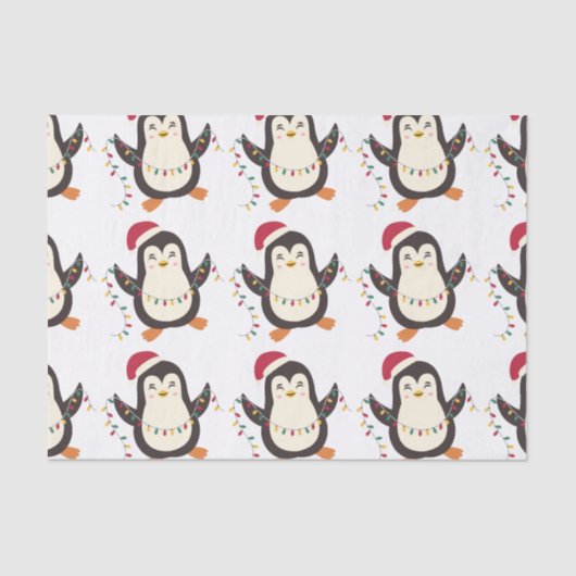 クリスマスペンギン 薄葉紙 (正面)