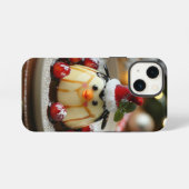 クリスマスペンギン iPhone 13 Miniケース iPhoneケース (裏面横)