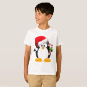 クリスマスペンギン Tシャツ (正面フル)