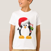 クリスマスペンギン Tシャツ (正面)