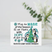 クリスマスペンギンPKD シーズンポストカード (スタンド正面)