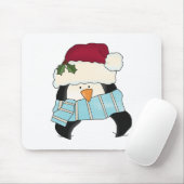 クリスマスペンギンTシャツとギフト マウスパッド (マウス)