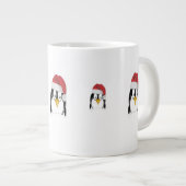 クリスマスペンクインマンガマグ ジャンボコーヒーマグカップ (正面右)