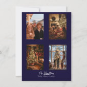 クリスマスペンダントクリスマス5写真 シーズンカード (裏面)