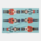 クリスマスホステスギフトくるみ割り キッチンタオル (横)