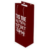 クリスマスホステルギフト ワインギフトバッグ (正面アングル)