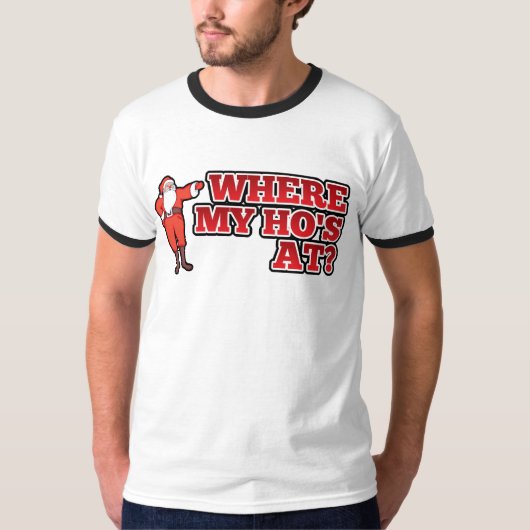 クリスマスホス Tシャツ (正面)