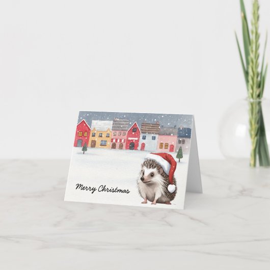 クリスマスホッグカード カード (正面)