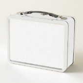 クリスマスホットココアとクッキーの水色 メタルランチボックス (裏面)