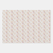 クリスマスホットココアとクッキー ラッピングペーパーシート (正面2)