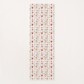 クリスマスホットココア、ジンジャークッキー ヨガマット (正面)