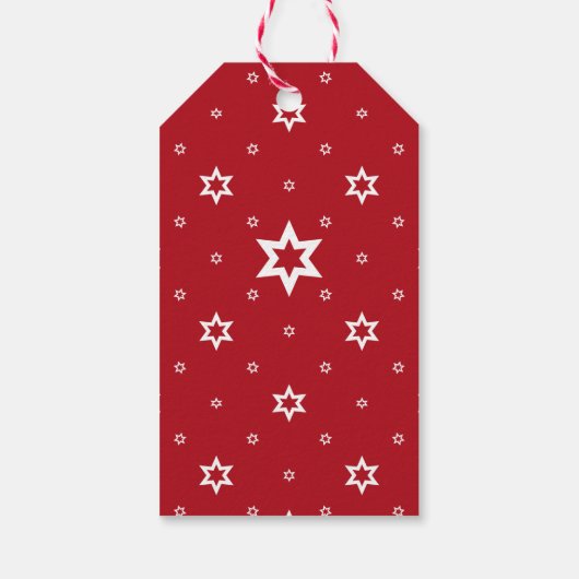 クリスマスホットチョコレートカップ応援ハッピーホリデー ギフトタグ (裏面)