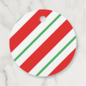 クリスマスホットチョコレート爆弾の指示 フェイバータグ (裏面)