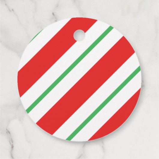 クリスマスホットチョコレート爆弾の指示 フェイバータグ (裏面)