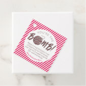 クリスマスホットチョコレート爆弾ギフトラベル フェイバータグ (インサイチュ)