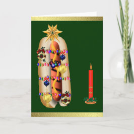 クリスマスホットドッグ シーズンカード