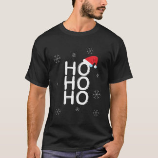 クリスマスホホホホホクリスマスギフト Tシャツ