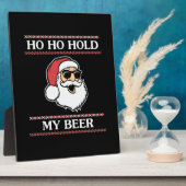 クリスマスホホホホホマイビール フォトプラーク (側面)