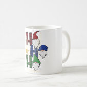 クリスマスホホホホーのアイコン コーヒーマグカップ (正面右)