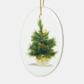 クリスマスホメリーリデーツリーオーナメントお祝い セラミックオーナメント (左)