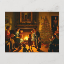 クリスマスホラーレトロヴィンテージ ポストカード