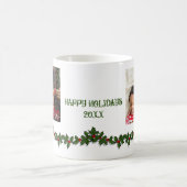 クリスマスホリカスタマイズティフォトコーヒーマグ コーヒーマグカップ (中央)