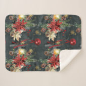 クリスマスホリディスプレンダー シェルパブランケット (正面(横))