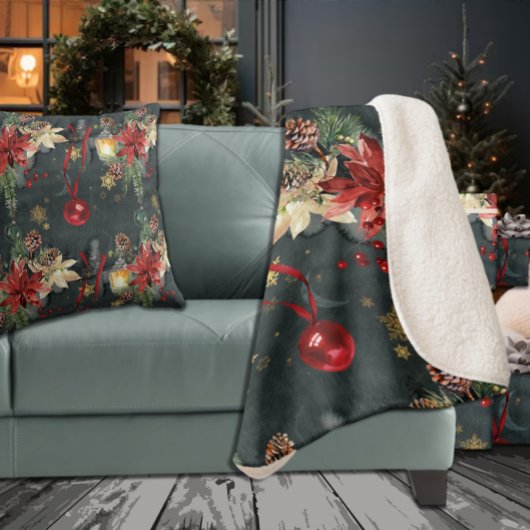 クリスマスホリディスプレンダー シェルパブランケット
