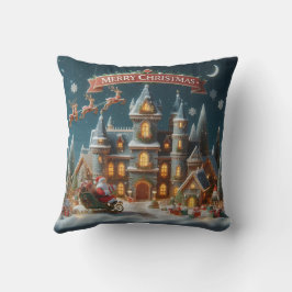 クリスマスホリディスロー クッション
