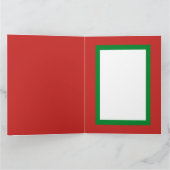 クリスマスホリディドラゴンファンタジー追加メッセージカード カード (内部)