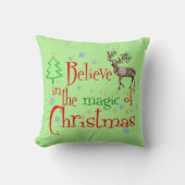 クリスマスホリディピロー クッション (正面)