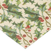 クリスマスホリデイホリーベリー ショートテーブルランナー (コーナー)