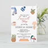 クリスマスホリデーお気に入りのズフェスティバルお気に入りの 招待状 (スタンド正面)