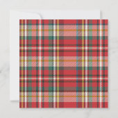 クリスマスホリデーお気に入りのズ用品素朴販売 招待状 (裏面)