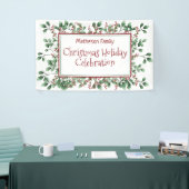 クリスマスホリデーお祝いつる-'パーティー 横断幕 (トレードショー)