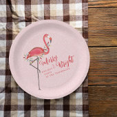 クリスマスホリデーのストリングラメリーイトと明るい ペーパープレート