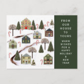 クリスマスホリデーはがき シーズンポストカード (正面)