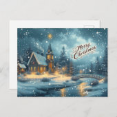 クリスマスホリデーはがき シーズンポストカード (正面/裏面)